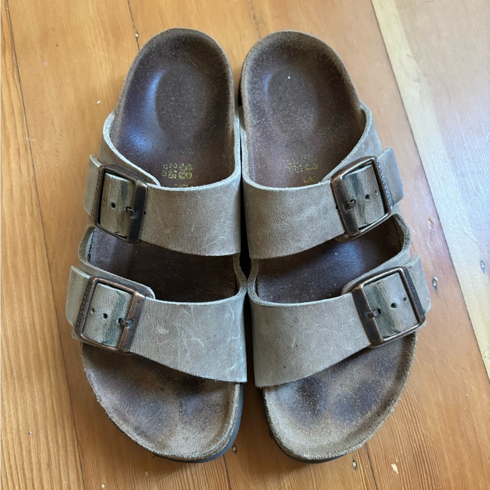 Birkenstock Arizona Tobacco Oiled Leather 38 Medium/Narrow